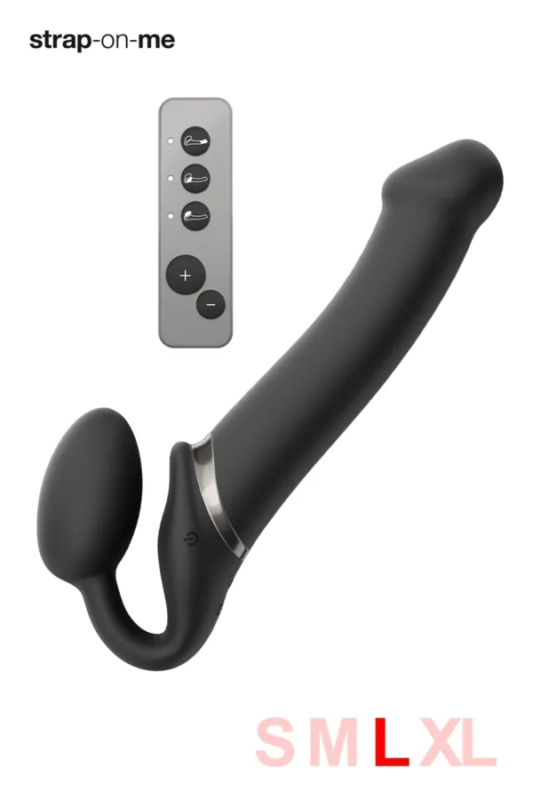 Strap-on-me vibrant noir L - 94edenstreet.com - sexshop en ligne