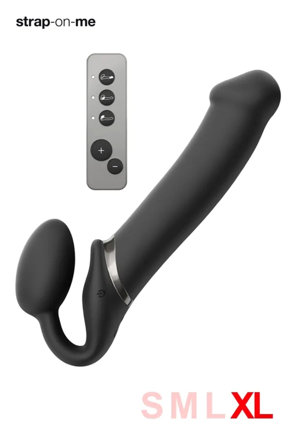 Strap-on-me vibrant noir XL - 94edenstreet.com - sexshop en ligne