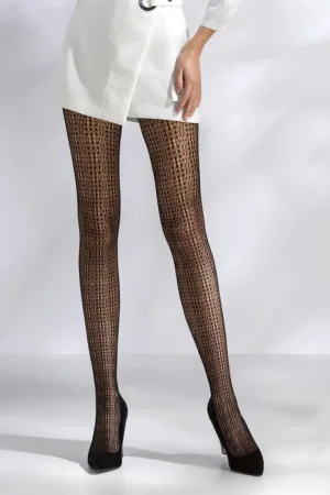 Collants résille TI042 – noir - 94edenstreet.com - sexshop en ligne