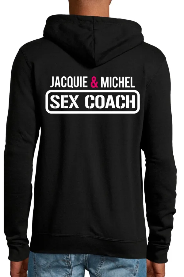 Veste à capuche J&M Sex coach - 94edenstreet.com - sexshop en ligne