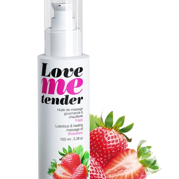 Huile de massage fraise 100ml