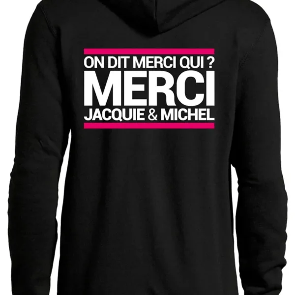 Veste à capuche J&M Merci Qui