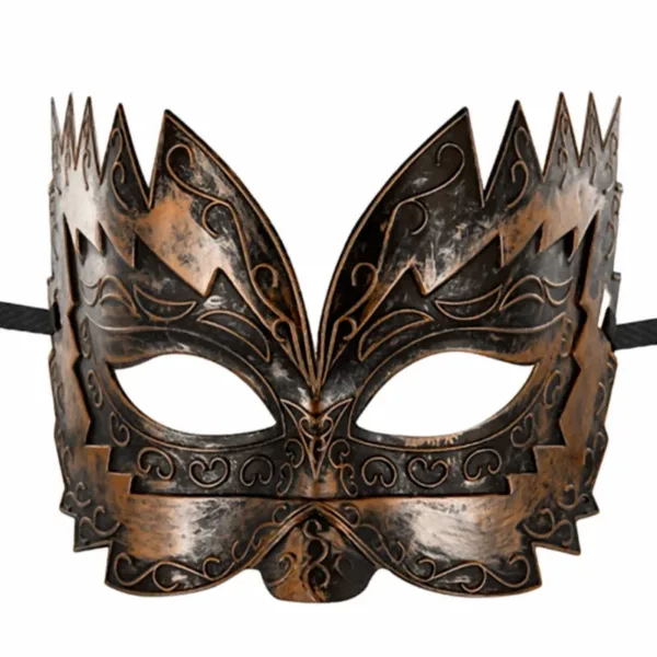 Masque semi-rigide cuivré Don Giovanni