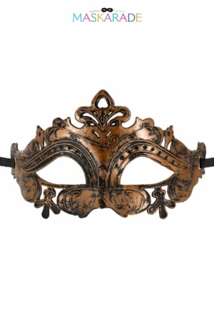 Loup semi-rigide cuivré Hamlet - 94edenstreet.com - sexshop en ligne