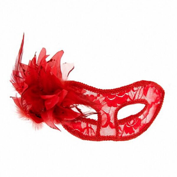 Loup semi-rigide La Traviata – rouge
