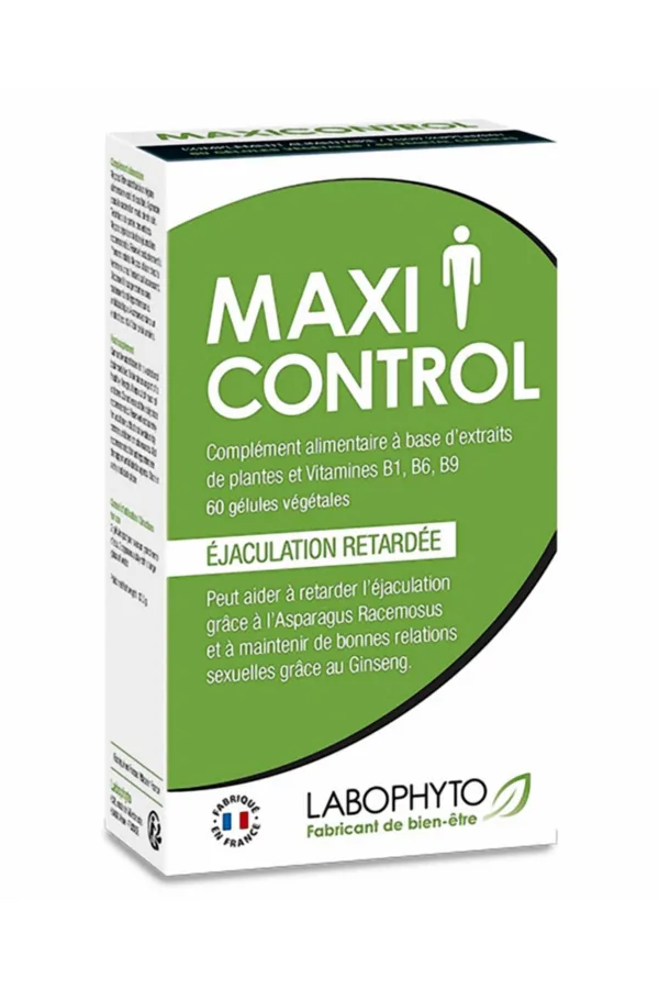 60 gélules retardantes Maxi Control - 94edenstreet.com - sexshop en ligne