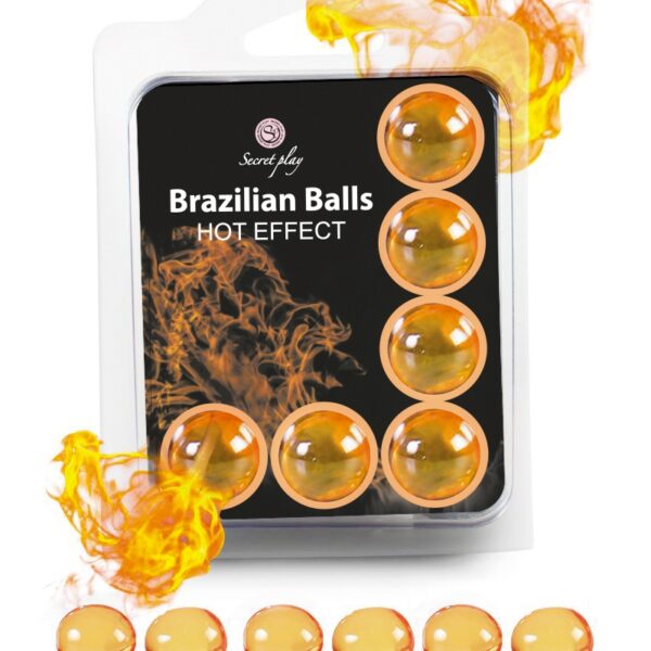 6 Brazilian Balls – effet chaleur