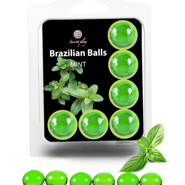 6 Brazilian Balls – menthe