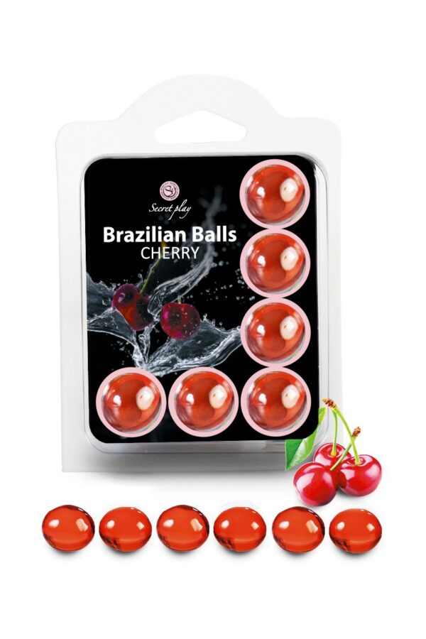 6 Brazilian Balls – cerise - 94edenstreet.com - sexshop en ligne