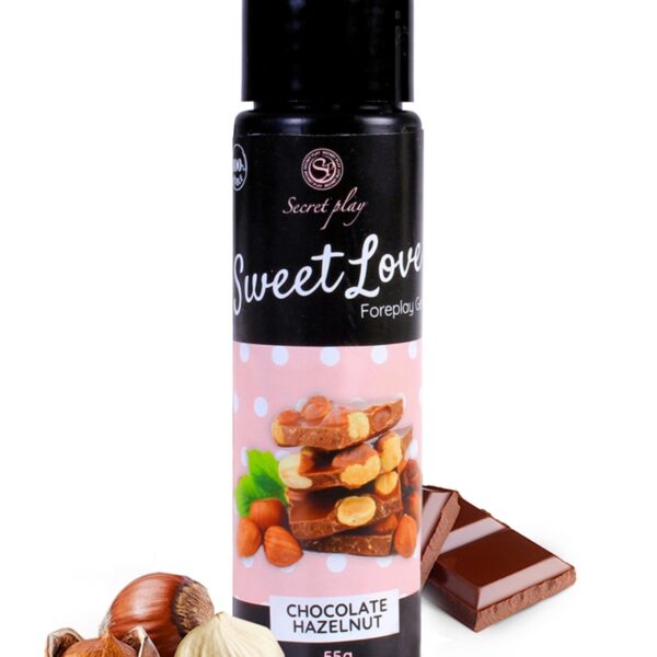 Lubrifiant comestible chocolat-noisette – 60ml
