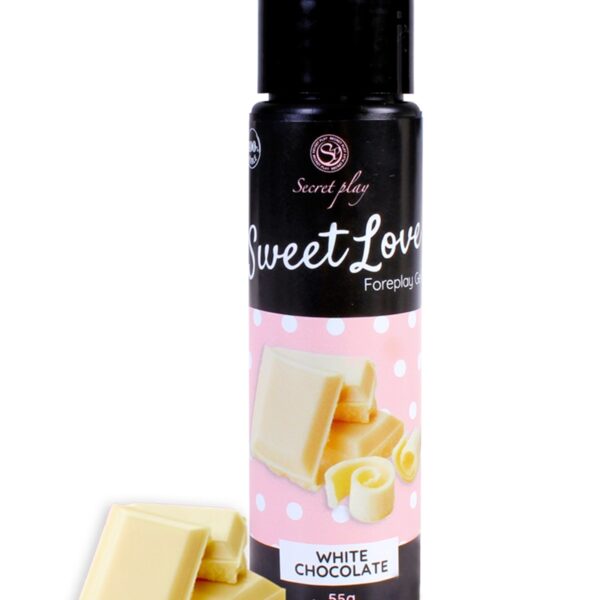 Lubrifiant comestible chocolat blanc – 60ml