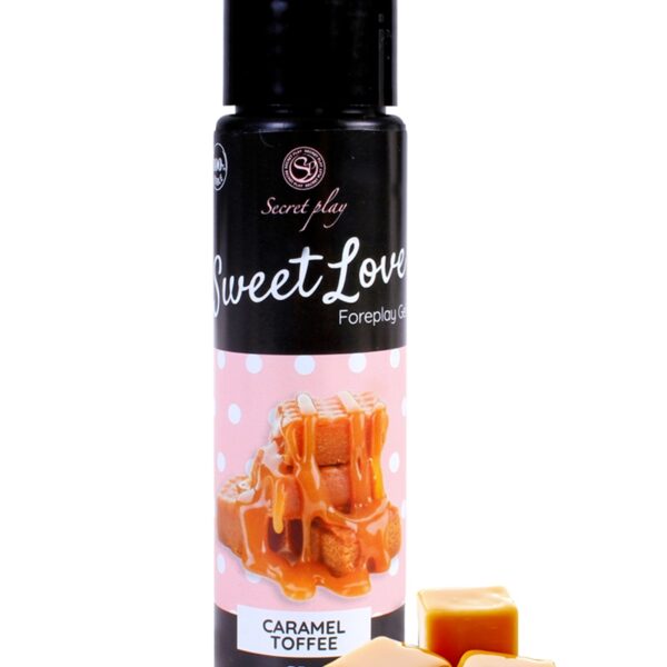 Lubrifiant comestible caramel toffee – 60ml