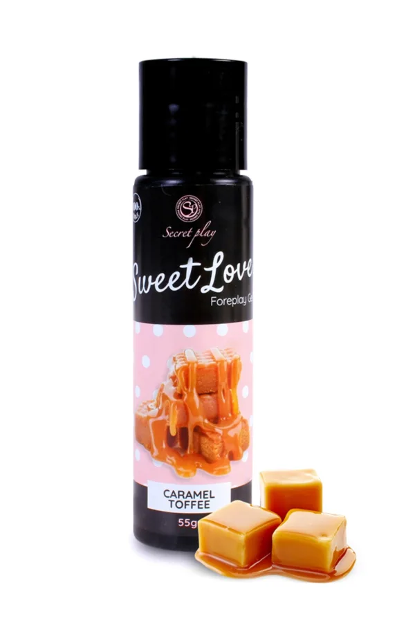 Lubrifiant comestible caramel toffee – 60ml - 94edenstreet.com - sexshop en ligne