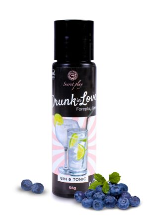Lubrifiant arôme gin tonic – 60 ml - 94edenstreet.com - sexshop en ligne
