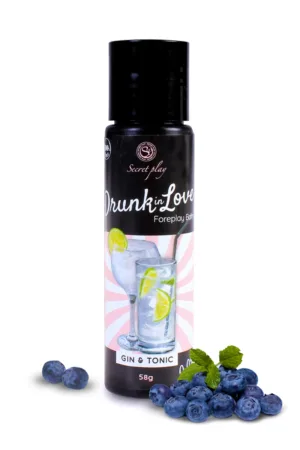 Lubrifiant arôme gin tonic – 60 ml - 94edenstreet.com - sexshop en ligne