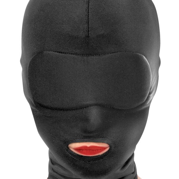 Cagoule BDSM bouche ouverte – Fetish Tentation