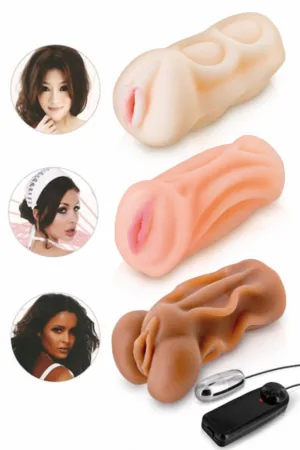 Pack de 3 masturbateurs réalistes United Angels - 94edenstreet.com - sexshop en ligne