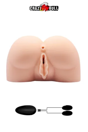 Masturbateur fessier réaliste vibrant – Crazy Bull - 94edenstreet.com - sexshop en ligne