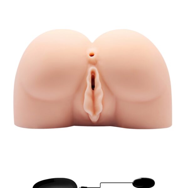 Masturbateur fessier réaliste vibrant – Crazy Bull