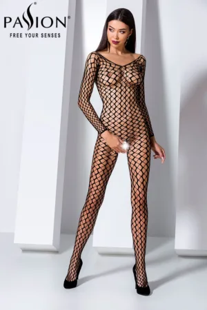 Combinaison BS068 – Noir - 94edenstreet.com - sexshop en ligne