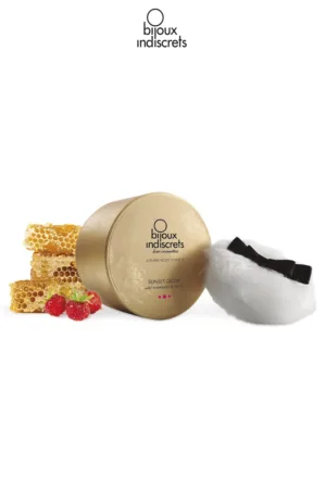 Poudre corporelle embrassable Fraise - 94edenstreet.com - sexshop en ligne