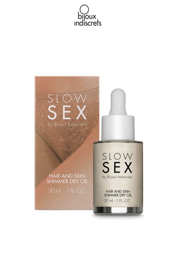 Huile sèche brillante cheveux et corps – 30ml - 94edenstreet.com - sexshop en ligne