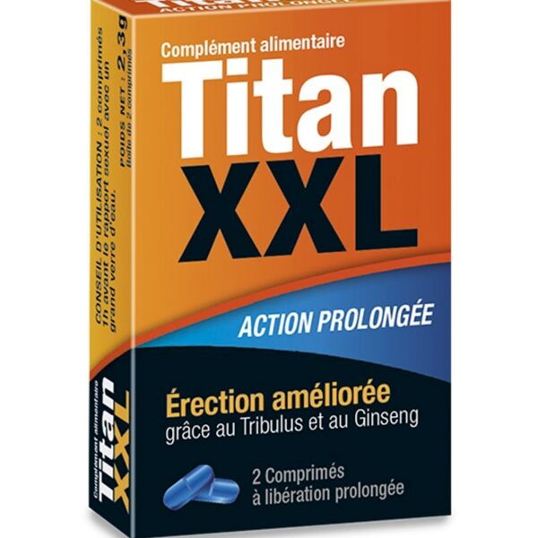 Titan XXL (2 comprimés) – stimulant sexuel