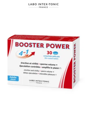 Aphrodisiaque masculin Booster Power (30 comprimés) - 94edenstreet.com - sexshop en ligne