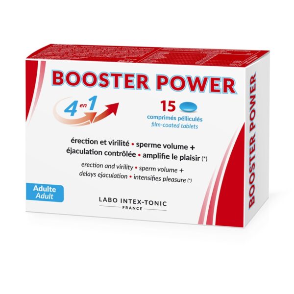 Aphrodisiaque masculin Booster Power (15 comprimés)