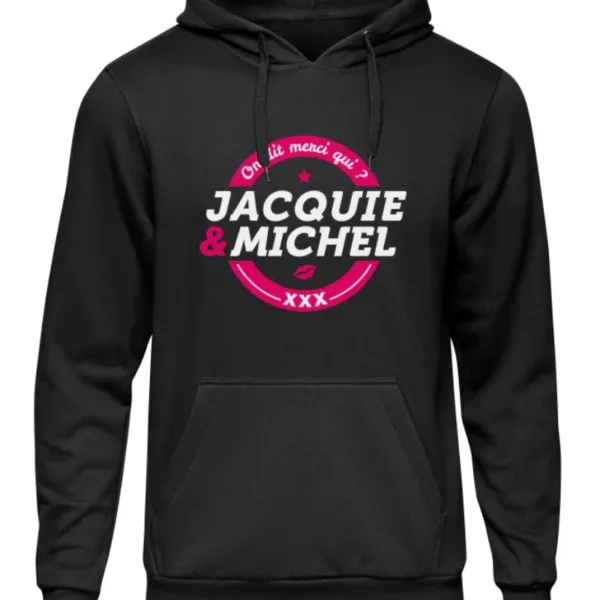 Sweat à capuche J&M logo rond