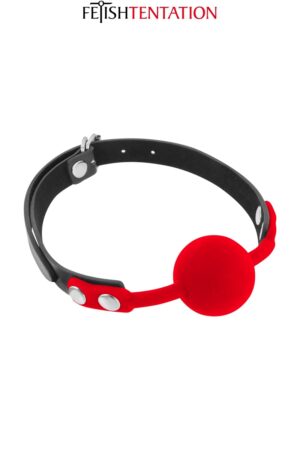 Baillon boule rouge – Fetish Tentation - 94edenstreet.com - sexshop en ligne