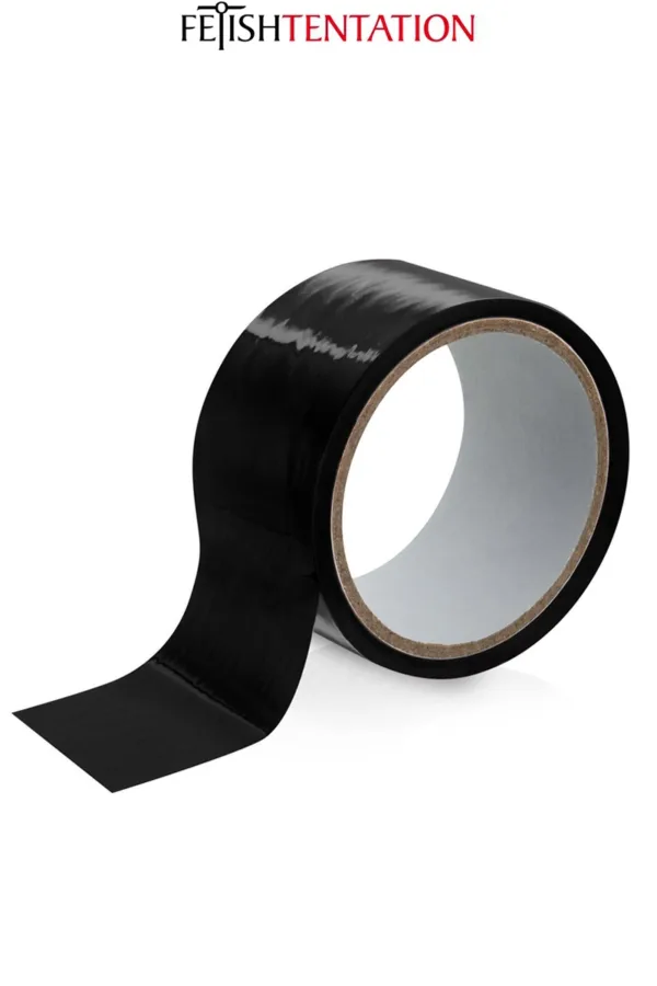 Ruban de soumission noir 15m – Fétish Tentation - 94edenstreet.com - sexshop en ligne