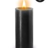 Bougie basse température noire - 94edenstreet.com - sexshop en ligne