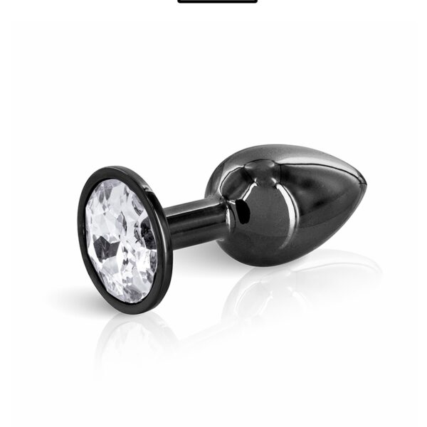 Plug bijou aluminium noir S – Hidden Eden