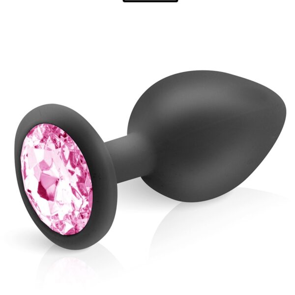 Plug bijou silicone noir L – Hidden Eden