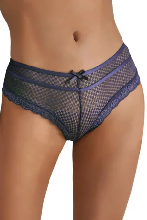 Tanga bleu dentelle – Paris Hollywood - 94edenstreet.com - sexshop en ligne