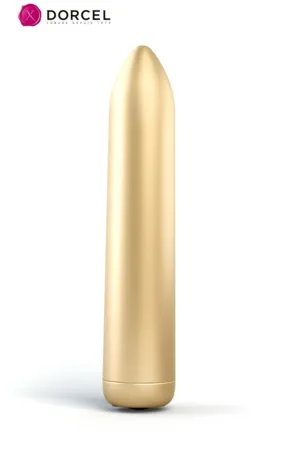 Mini vibro Rocket Bullet doré – Dorcel - 94edenstreet.com - sexshop en ligne