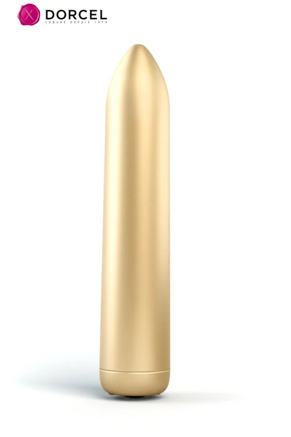 Mini vibro Rocket Bullet doré – Dorcel - 94edenstreet.com - sexshop en ligne