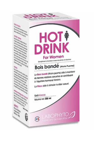 HOT DRINK Femme bois bandé 250 ml - 94edenstreet.com - sexshop en ligne