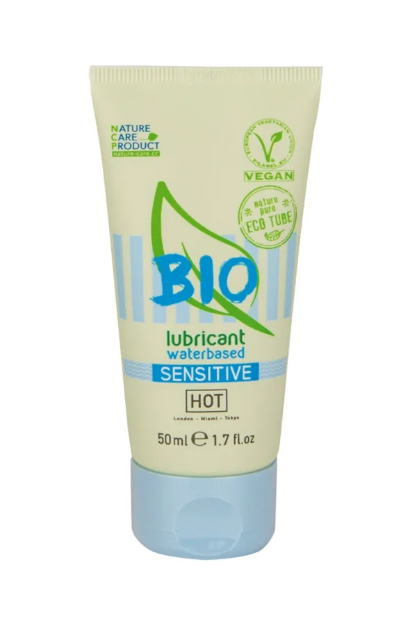 Lubrifiant HOT BIO Sensitive 50 ml - 94edenstreet.com - sexshop en ligne