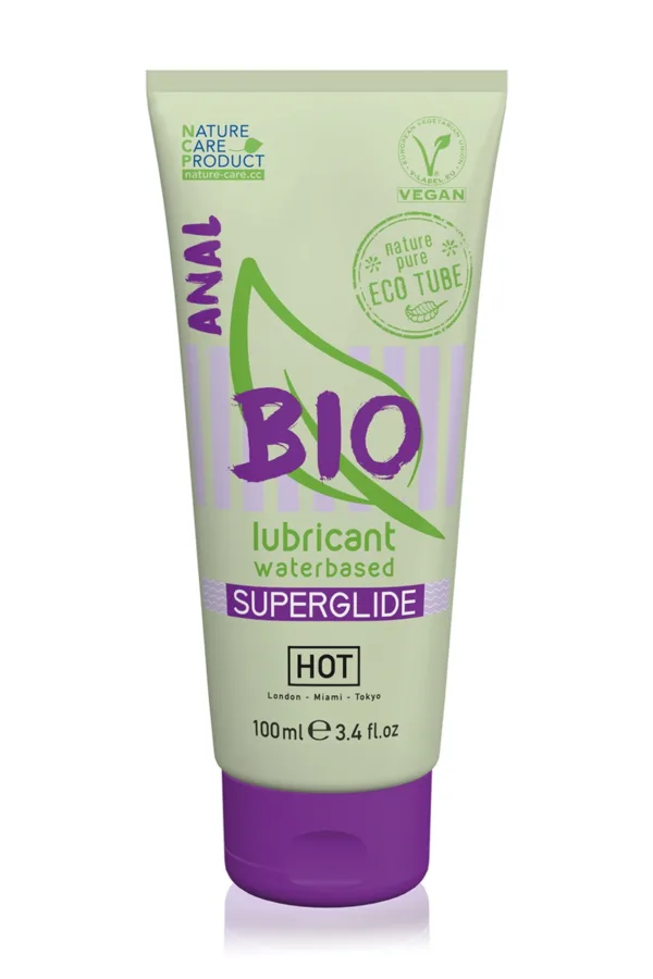 Lubrifiant HOT BIO Superglide Anal 100 ml - 94edenstreet.com - sexshop en ligne