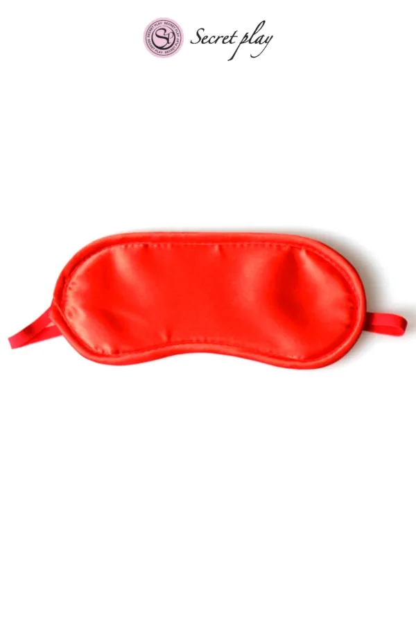 Bandeau rouge pour les yeux – Secret Play - 94edenstreet.com - sexshop en ligne
