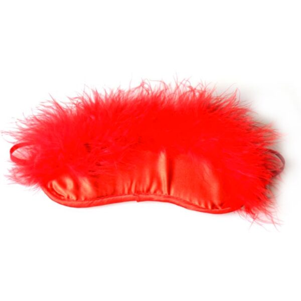 Bandeau rouge marabou – Secret Play