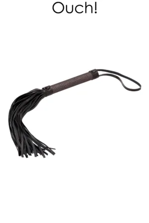 Martinet Elegant Flogger – Ouch - 94edenstreet.com - sexshop en ligne