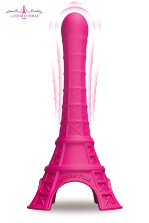 Vibromasseur La Tour Est Folle – rose - 94edenstreet.com - sexshop en ligne