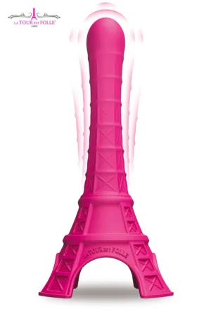 Vibromasseur La Tour Est Folle – rose - 94edenstreet.com - sexshop en ligne