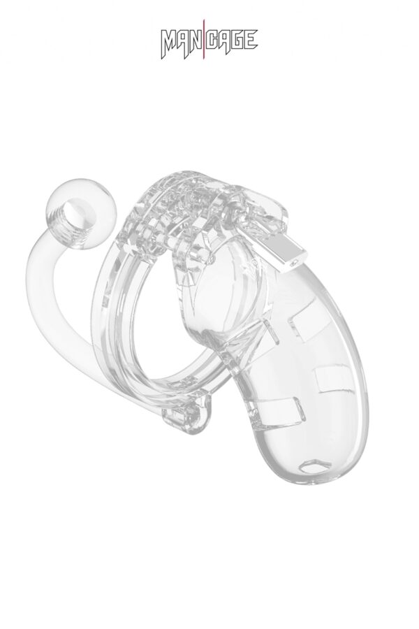 Cage de chasteté 9cm avec plug – ManCage 10 - 94edenstreet.com - sexshop en ligne