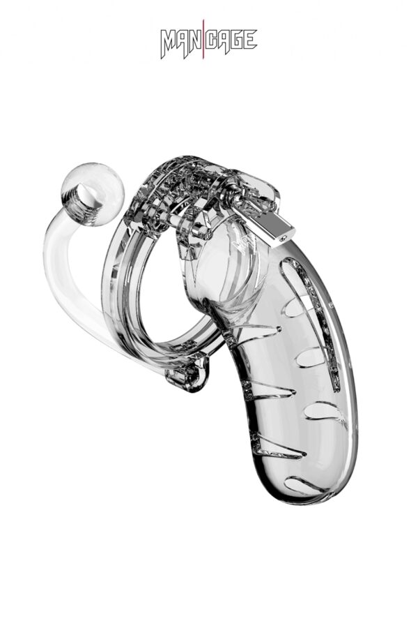 Cage de chasteté 11,5cm avec plug – ManCage 11 - 94edenstreet.com - sexshop en ligne