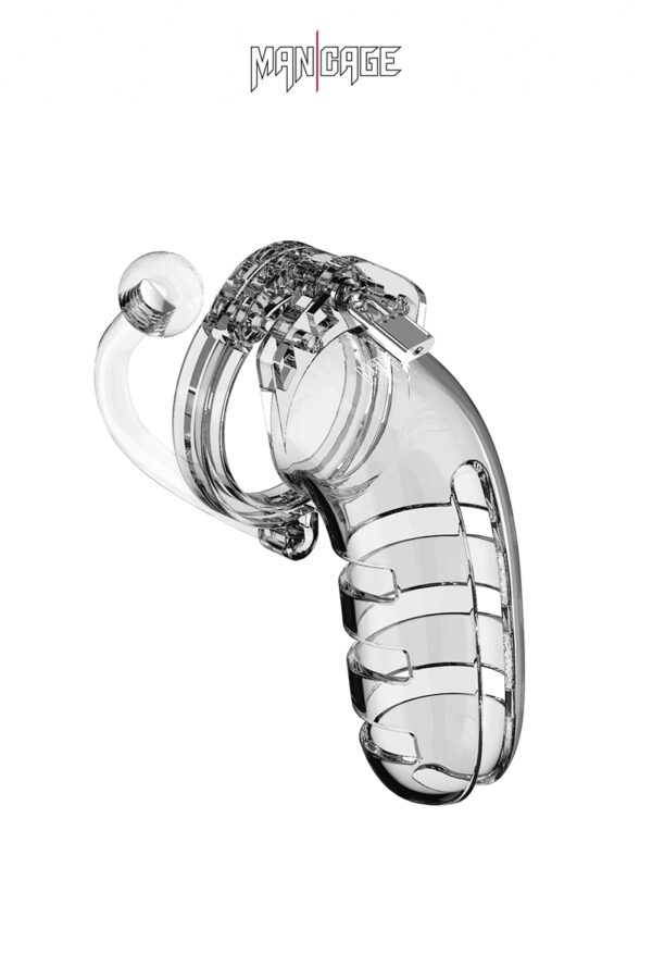 Cage de chasteté 14cm avec plug – ManCage 12 - 94edenstreet.com - sexshop en ligne
