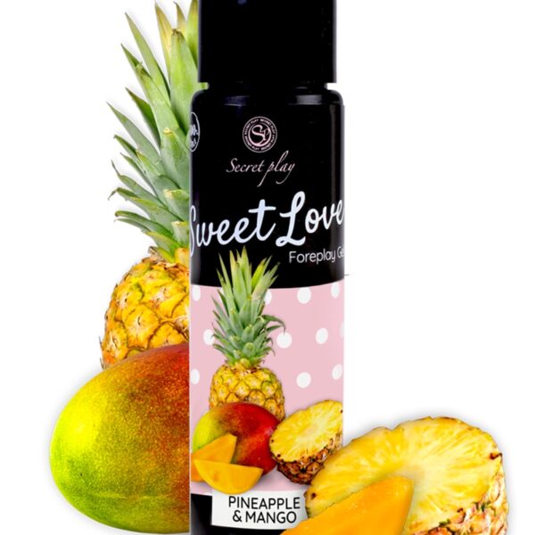 Lubrifiant comestible Ananas-Mangue – 60ml